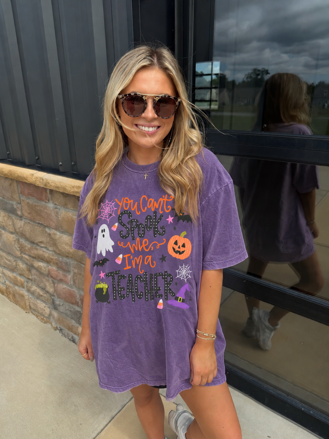 Can’t Spook Me Teacher Tee