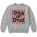 Youth Trick or Treat Sweatshirt - Grey