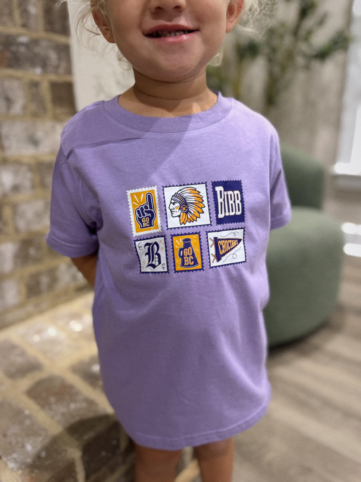 Little Girls Bibb Tee